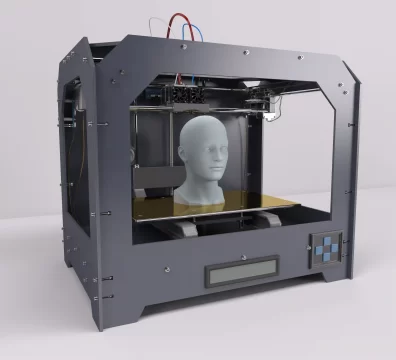 3d printing in progress