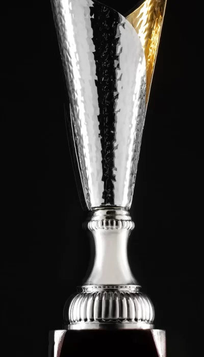 Silver trophy