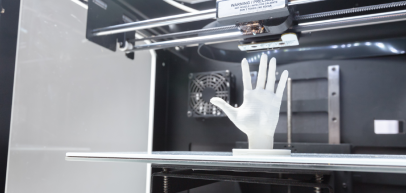 3d printing of a hand