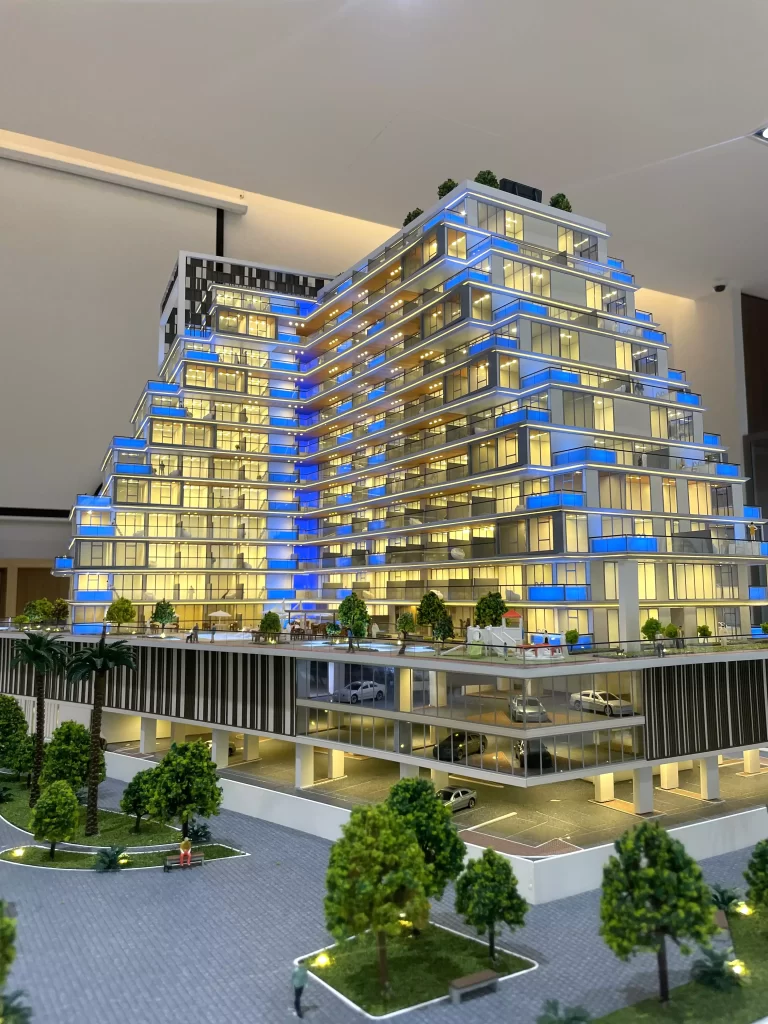 Interactive scale model