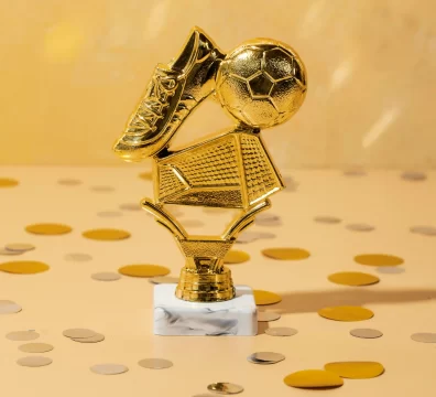 Customized Golden trophy