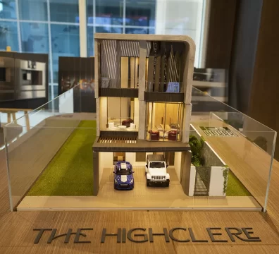 architectural scale model of Leos Villa