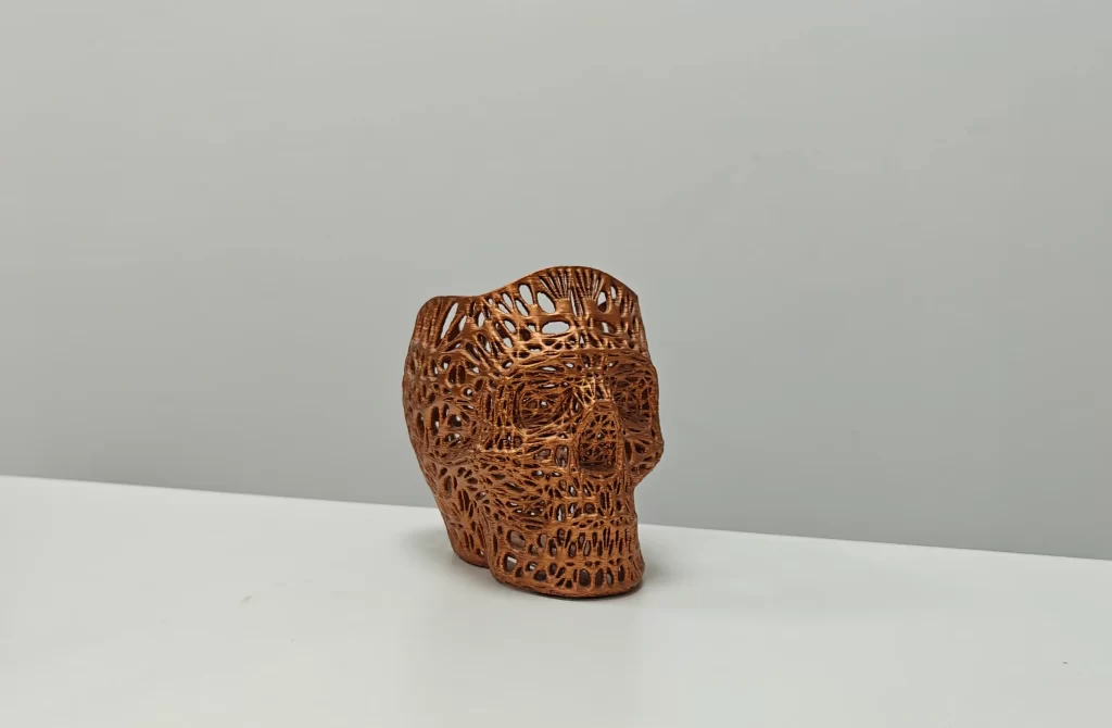 3d printed skull model