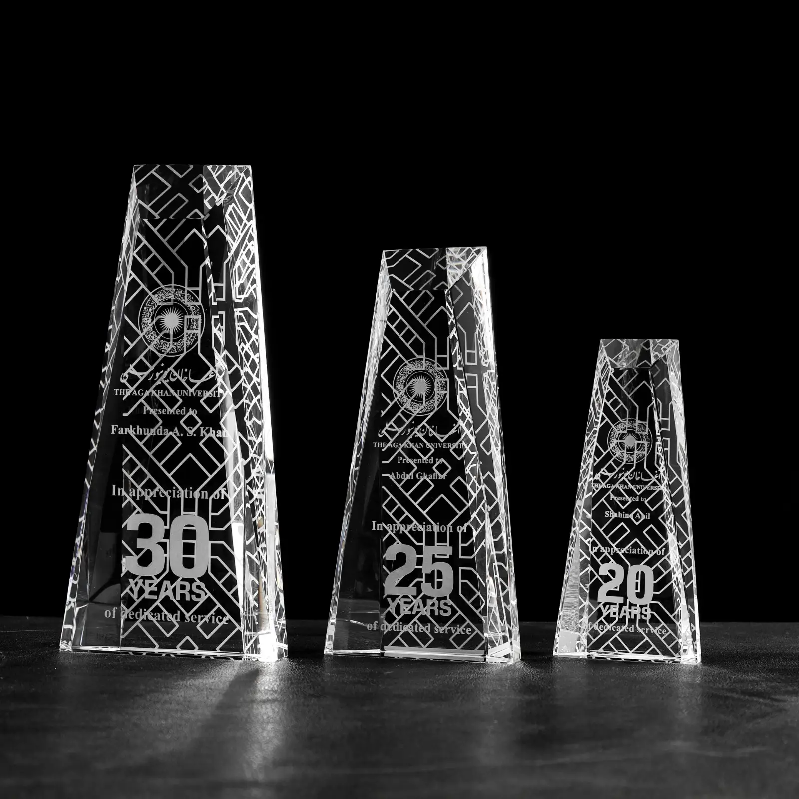 Custom Crystal Trophies and Awards